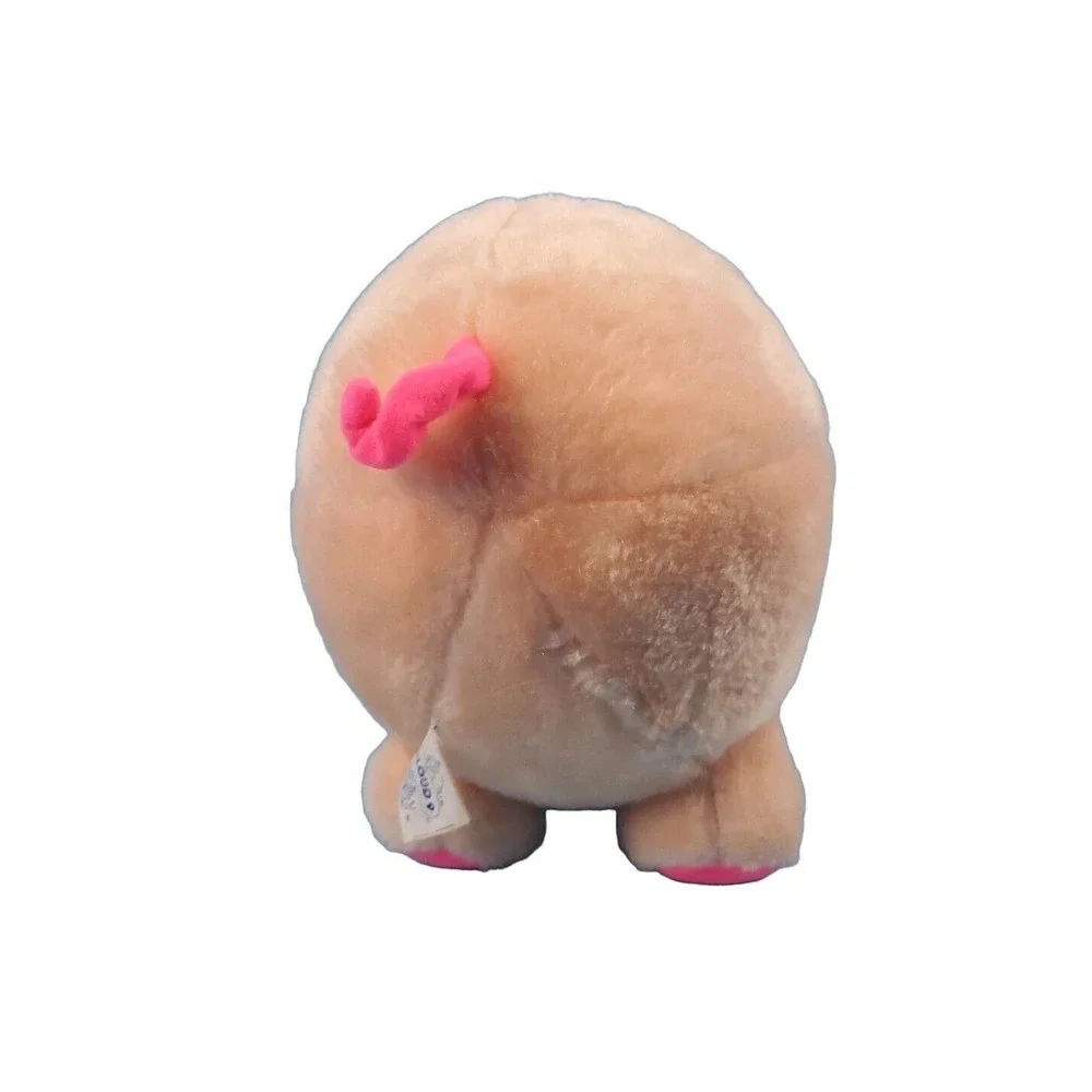 Vtg 80s Cloud 9 Plush Pig Carnival Prize Toy Dan Brechner Stuffed Animal 9